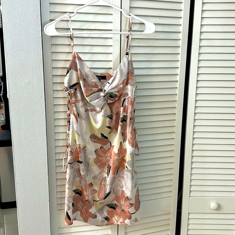 Lulu’s multicolored floral mini dress